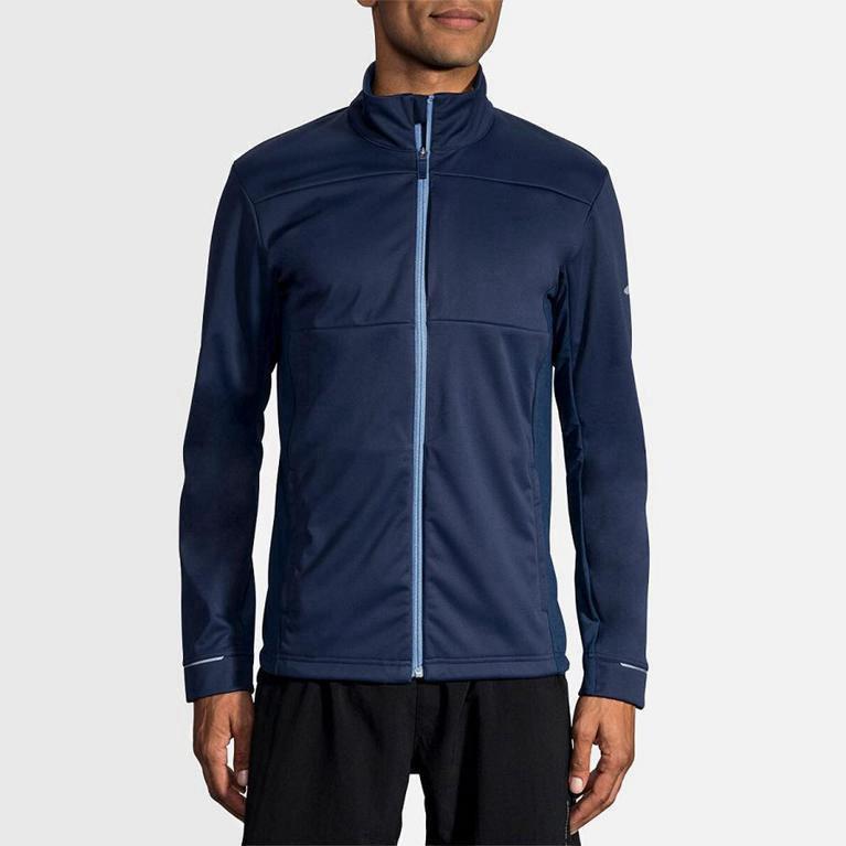 Brooks Volt - Chaquetas Hombre - Azules (BOZN-86049)